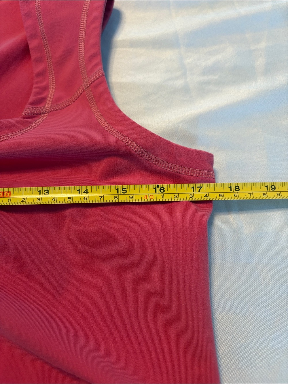 Lululemon Vintage Square-Neck Tank Top - Raspberry - Picture 3 of 7